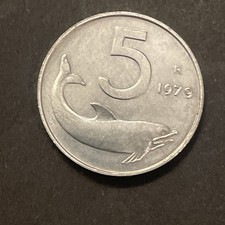 5 Lire 1979 Moneta Italia