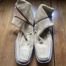 Zara Boots Zip Up Suede