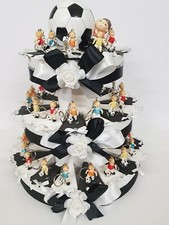 TORTA BOMBONIERE  JUVENTUS PORTACHIAVI CRESIMA COMUNIONE COMPL BATTESIMO