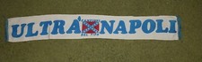 Sciarpa Ultras Napoli CUCB originale del gruppo anno 1990  (molto rara)