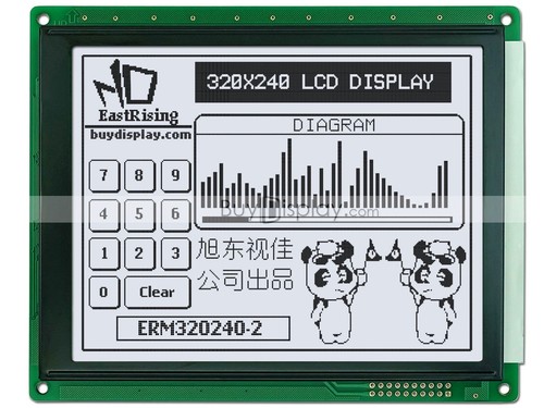Modulo lcd grafico - grafico, 5,7"