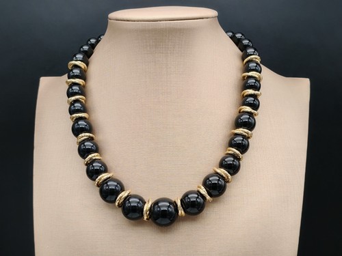 Collana donna sfere - , nere