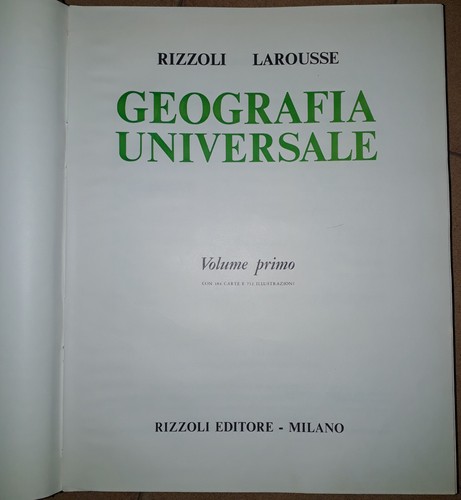 Atlante geografia universale - geografia,