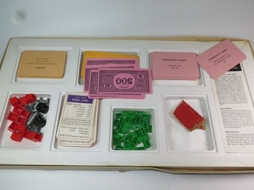 Monopoli vintage pezzi - vintage, di