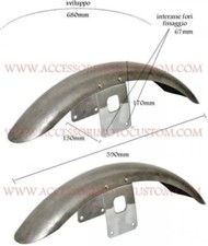 Parafango Moto Anteriore
