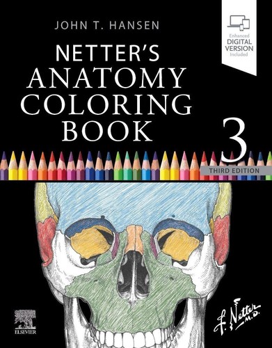 Netter anatomy coloring book - netter's,