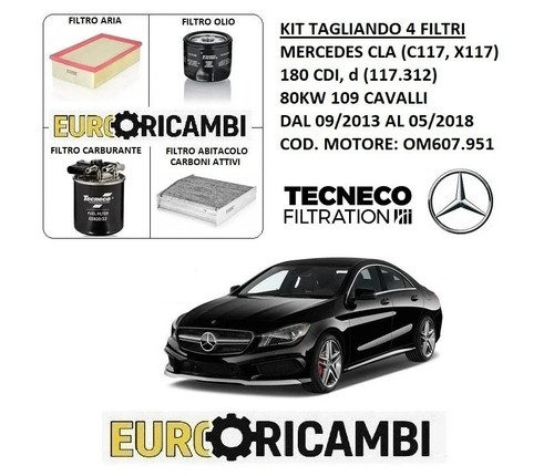 Kit tagliando filtri - tagliando,