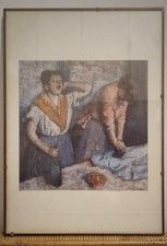 Le lavandaie, Degas. Stampa+