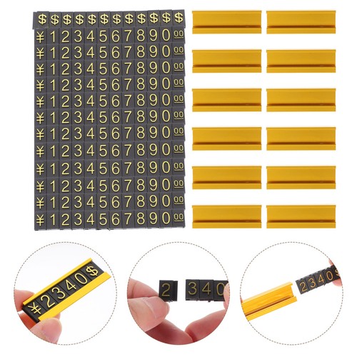 Sets negozio etichette - 12,