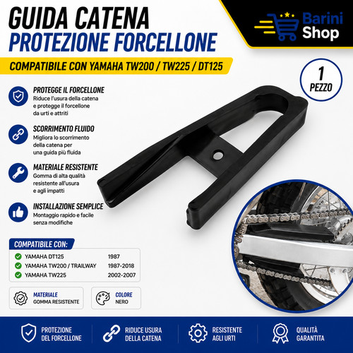 Guida catena forcellone - catena,
