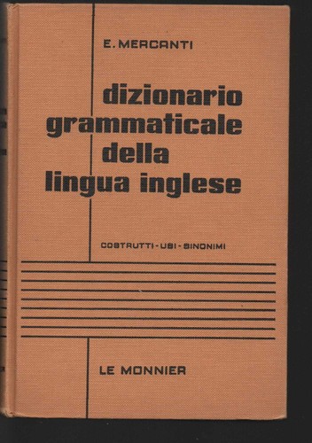 Dizionario grammaticale della - dizionario,
