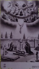 1922  SANTINO ANTICO TUTTI I SANTI E COMMEMORAZIONE DEI MORTI CON PREGHIERA 