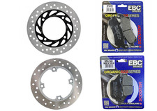 COPPIA/DISCHI HONDA FORESIGHT