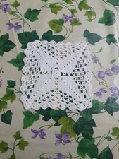 Centrino Uncinetto bianco cm