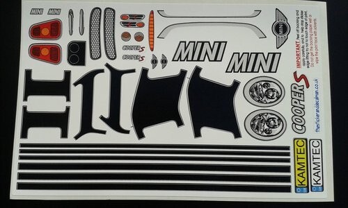Set decalcomanie auto