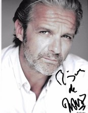 David Brécourt, AUTHENTIQUE , Autographe sur Photo