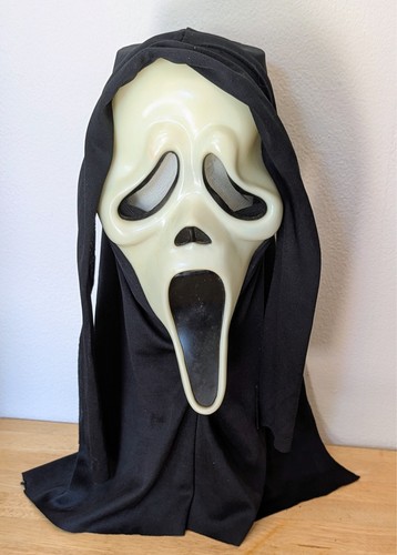 Maschera viso fantasma scream - fantasma,