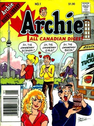 Archie all canadian digest - canadian, #1