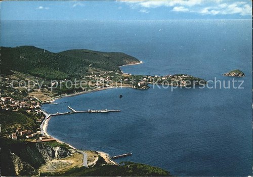 Cavo isola elba veduta - veduta, aerea