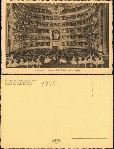 Cartolina milano - milano,