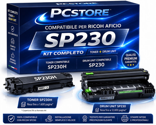 Kit toner sp230h drum sp230 - sp230h,