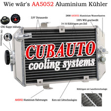 Radiatore alluminio per Yamaha Raptor 660R YFM660R 2001-2005 2002 2003 04 Quad ATV