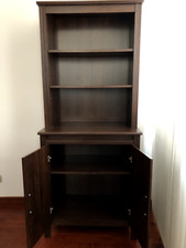 Libreria Legno Usata Ikea Linea Brusali Colore Mogano / Marrone