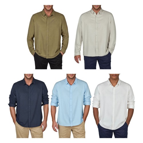 Riverso camicia lino - riverso,