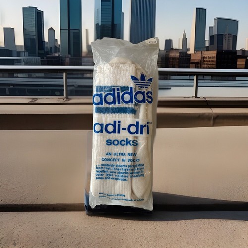 Calze vintage adidas azzurro - vintage,