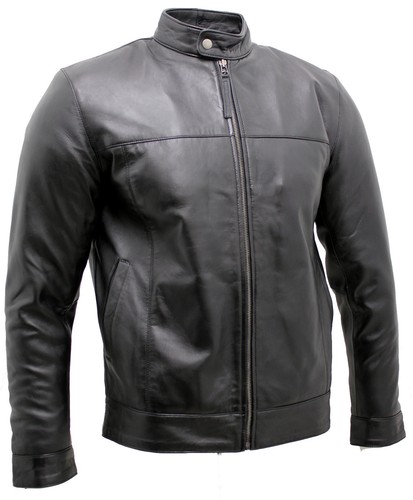 Giacca biker pelle nappa - biker, in