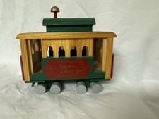 See's Candies Wood Train