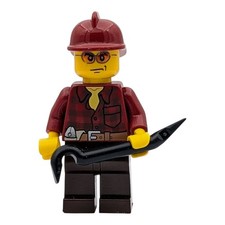 LEGO minifigure pompiere rosso