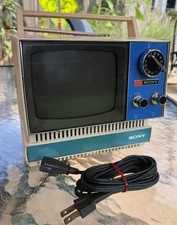 TV portatile vintage SONY mini