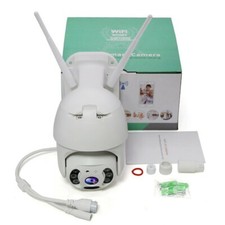 TELECAMERA IP CAM PTZ WIFI CAMERA DOME WIRELESS ESTERNO SPEED ZOOM MICRO SD 4MM