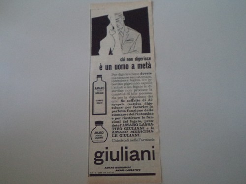 Advertising pubblicità 1961 - pubblicità,