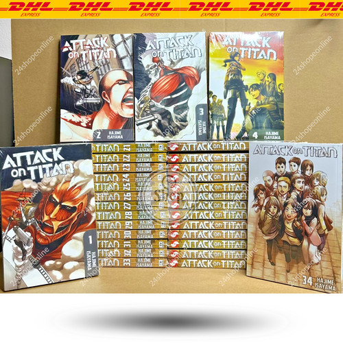 Attack titan nuovo manga - attack, on