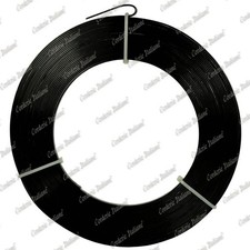 Filo alluminio piatto nero, 5