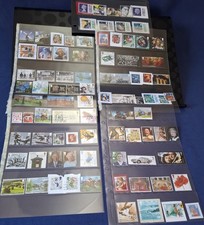 LOTTO GRAN BRETAGNA USATO- ELISABETTA II^-CARLO III° 2011-2024. 87 FRANCOBOLLI