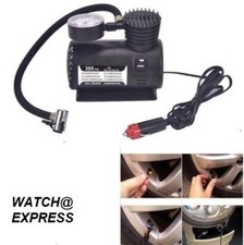 COMPRESSORE GONFIATORE PORTATILE PER AUTO MOTO BICI GONFIABILI GONFIA RUOTE NEW 