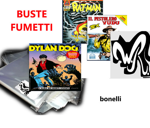 Buste per fumetti bonelli - buste,