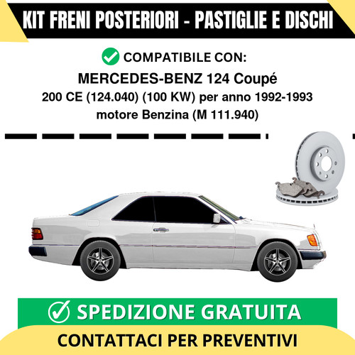 Kit freni posteriori - freni,