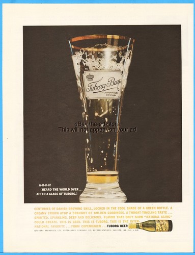 Birra tuborg 1960 copenaghen - 1960,