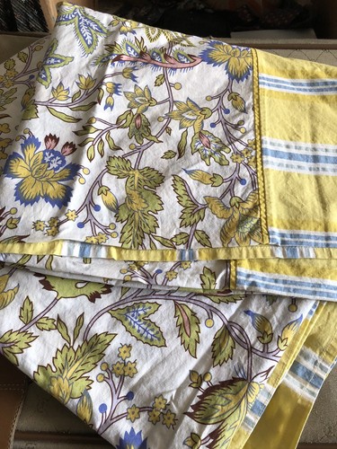 Tovaglia larga giallo - , blu