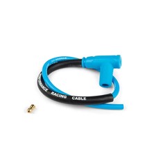 Cavo candela con pipetta STAGE6 Racing azzurro
