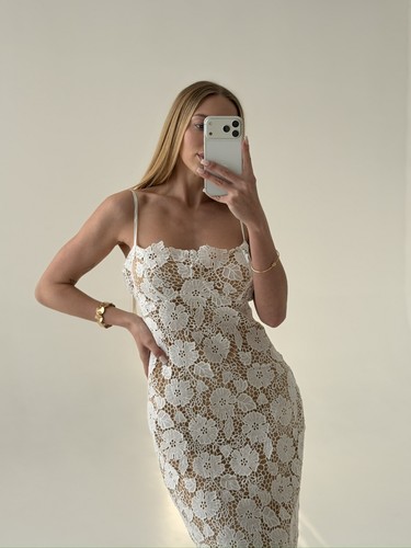 Abito zara lacy nuovo effetto - zara,
