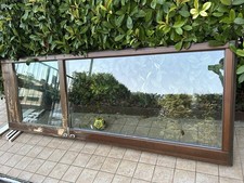 Porta Finestra vetrata per balcone giardino in legno a un’anta