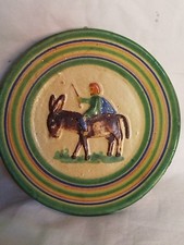 piatto in ceramica vietri anni