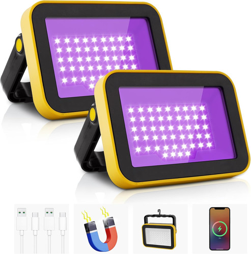 Luce nera led ricaricabile - luce,