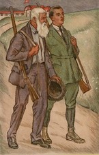 ANTICA CARTOLINA SVIZZERA DEL