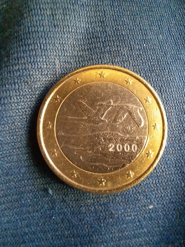 Euro finlandia 2000 moneta - finlandia,